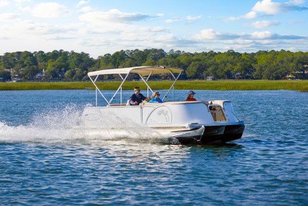 hilton head pontoon boat rental