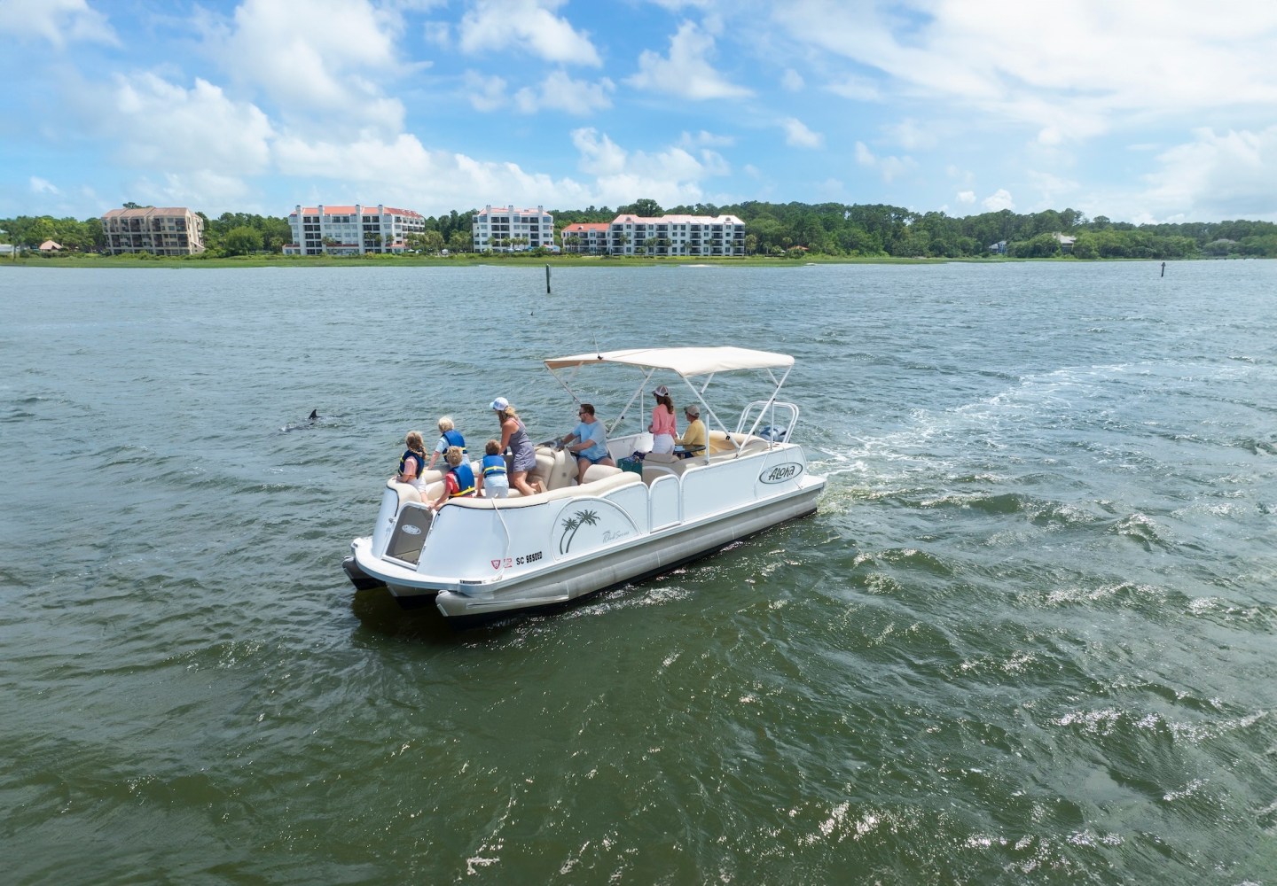 Pontoon in Hilton Head Island